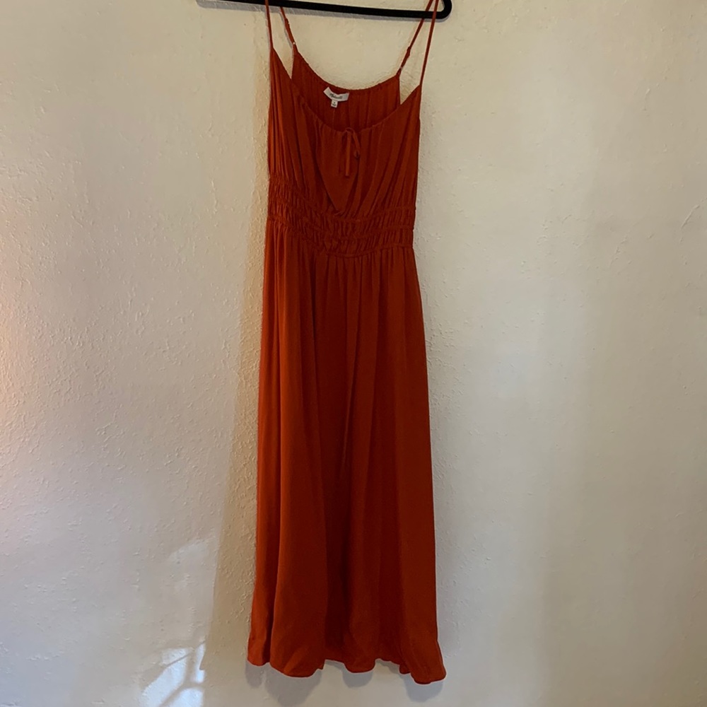 Rusty Red Madewell Dress